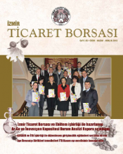 İzmir Ticaret Borsası Dergisi - Sayı: 85 Ekim-Kasım-Aralık 2013