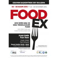 Foodex 2015 İzmir Gıda ve Gıda Teknolojileri Fuarı / 5—8 Kasım 2015