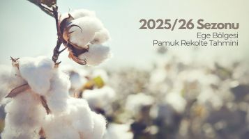 2025/26 Sezonu Ege Bölgesi Pamuk Rekolte Tahmini