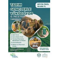 “Tarım Gençlerle Yükseliyor”un 10. Dönemi Başladı