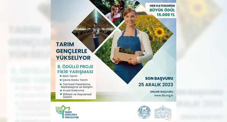 CUMHURİYETİN 100. YILINDA TARIM GENÇLERLE YÜKSELECEK