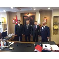 Visit paid by the representatives of Izmir Chambers and Exchanges to Ankara